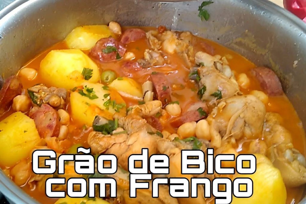 Frango Com Grão De Bico