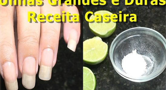 Receita Caseira Para Ter Unhas Grandes E Duras Em Poucos Dias