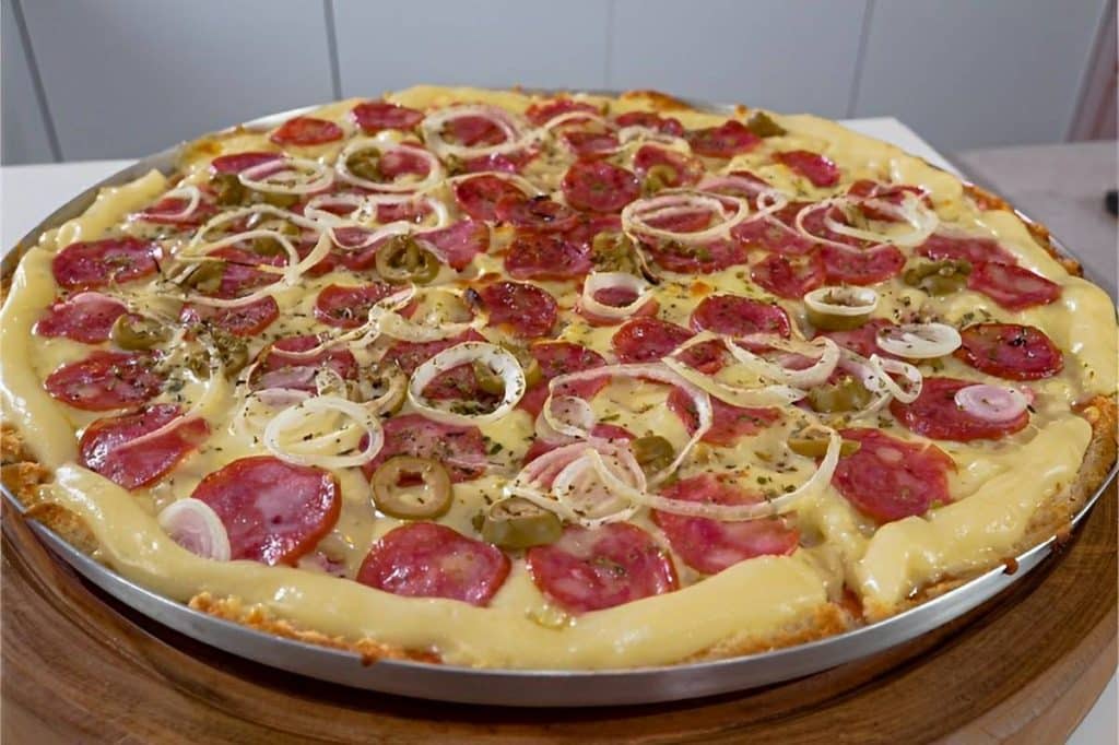 Pizza De Pão De Forma