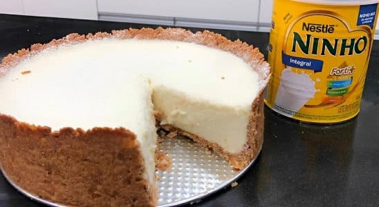 Torta Mousse De Leite Ninho