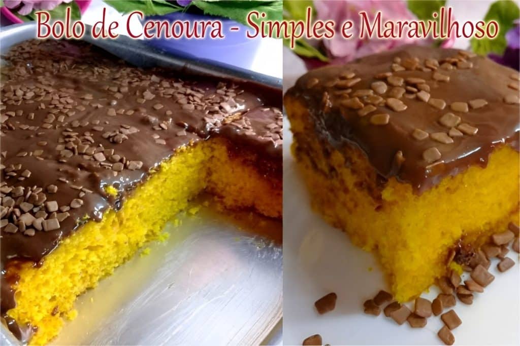 Bolo De Cenoura