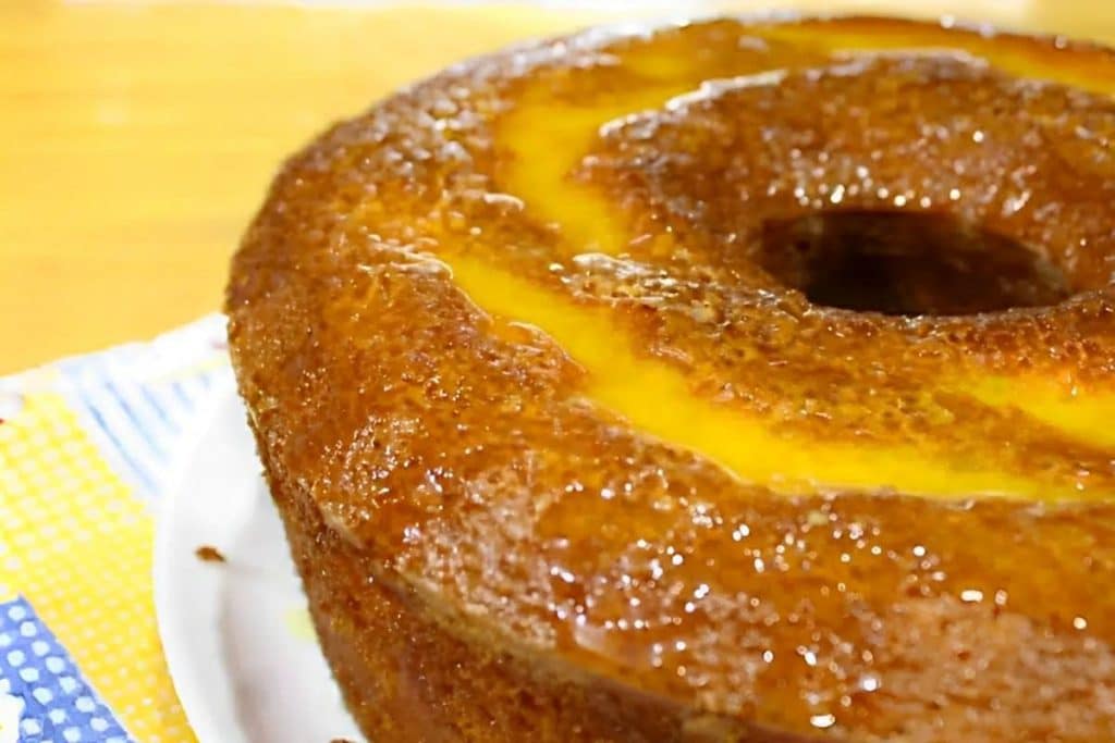 Bolo De Laranja De Liquidificador