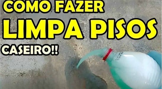 Limpa Pisos Caseiro