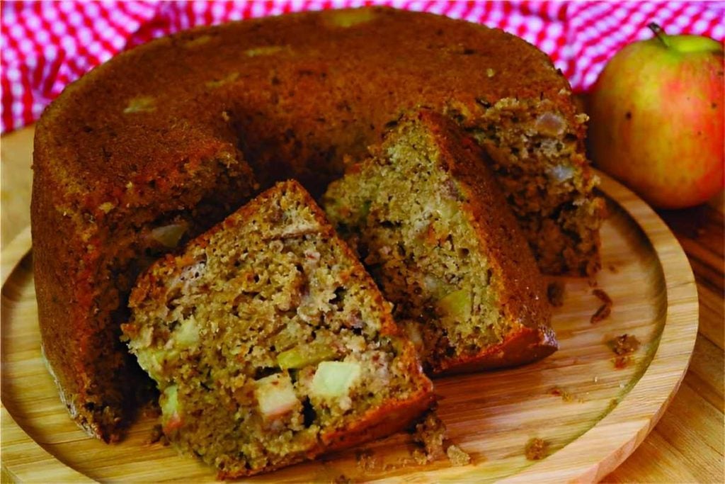 Bolo De Maçã Sem Farinha