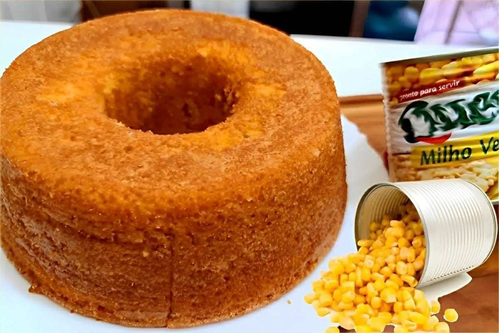 Bolo De Milho De Latinha