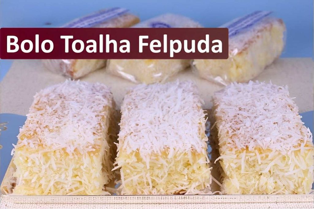 Bolo Toalha Felpuda