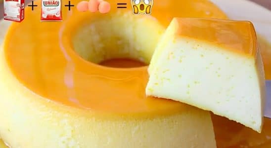 pudim sem leite condensado