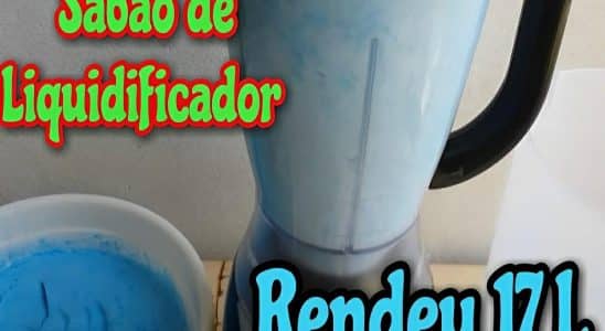 Sabão De Liquidificador