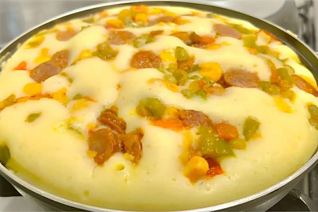 Torta Salgada Com Massa De Maisena