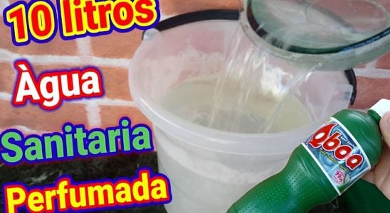 Água Sanitária Perfumada