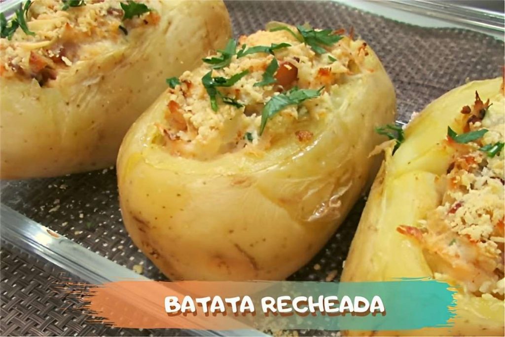 Batata Recheada No Forno