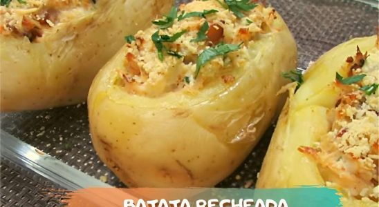 Batata Recheada No Forno