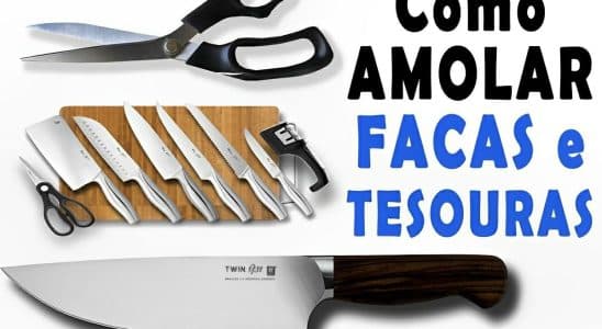 Como Amolar Facas E Tesouras Em Casa