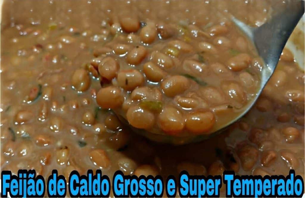 Feijão Com Caldo Grosso