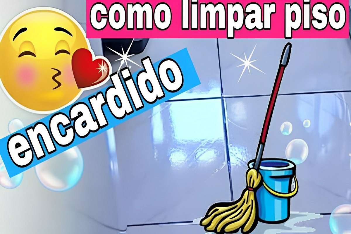 limpador de piso encardido