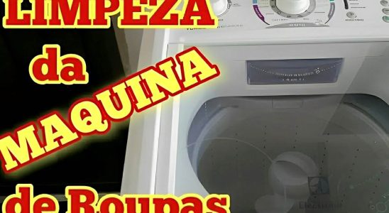 Limpeza Na Máquina De Lavar