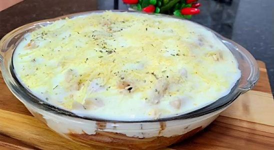 Macarrão Com Molho Branco