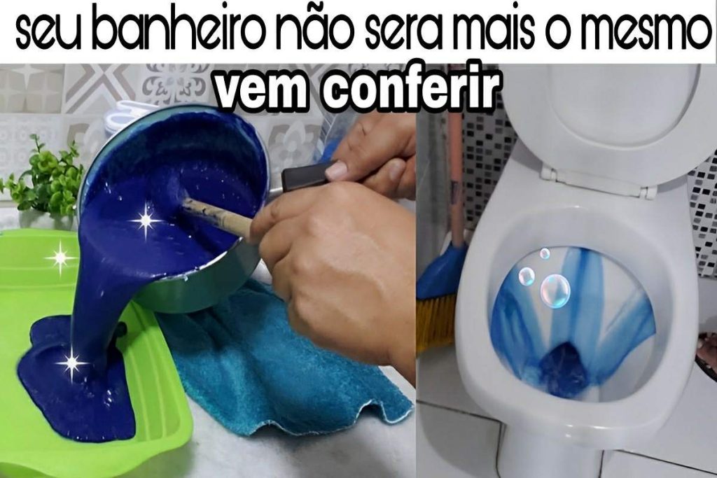 Mistura Para Limpar Vaso Sanitário