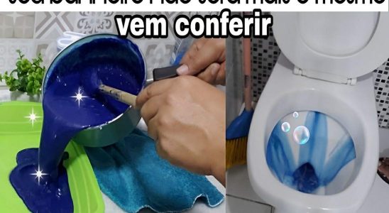 Mistura Para Limpar Vaso Sanitário