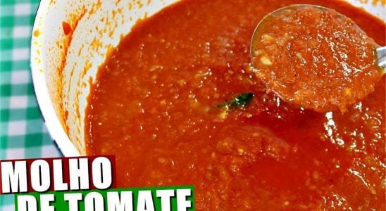 Molho De Tomate Caseiro