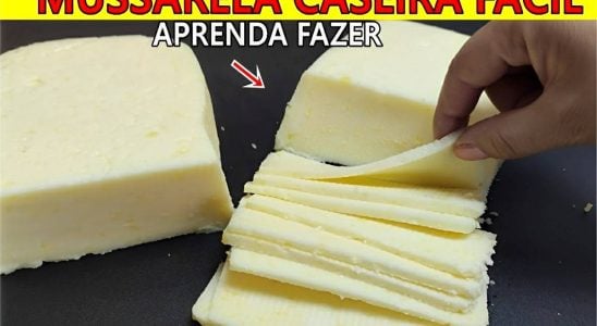 Mussarela Caseira Fácil