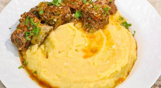 Polenta Com Carne