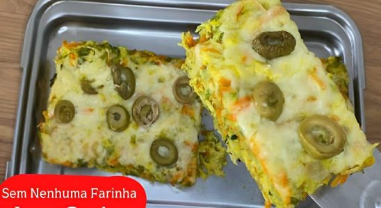 Torta De Legumes Low Carb