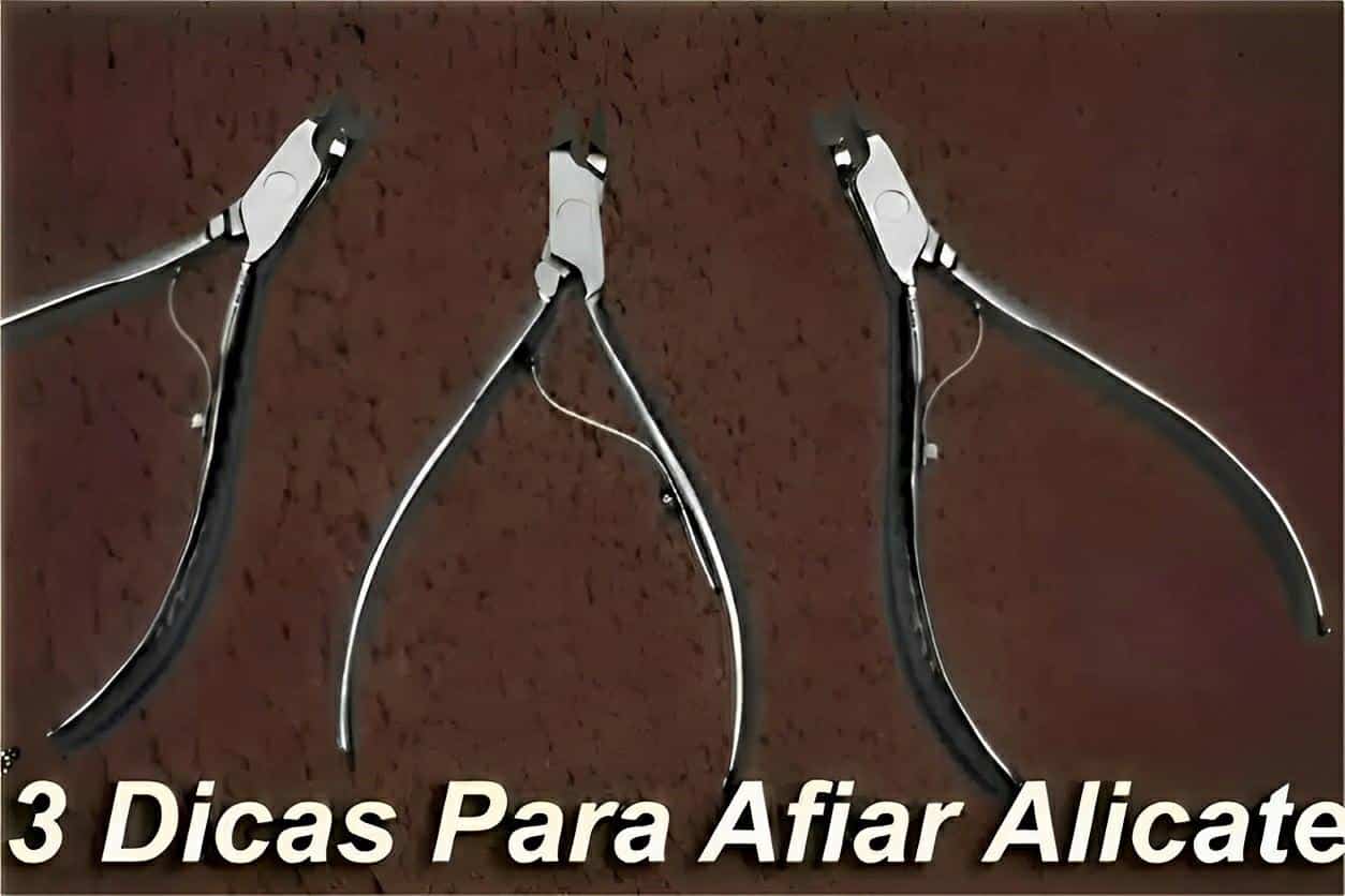 Como amolar alicates sem gasta nada utilizando produtos que você tem no ...