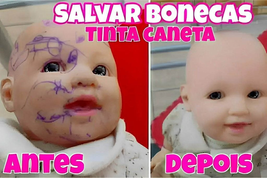 Como Tirar Rabiscos De Boneca