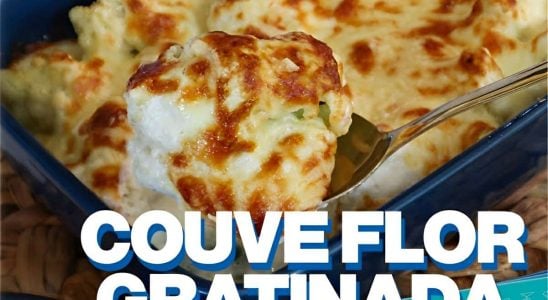 Couve-Flor Gratinada