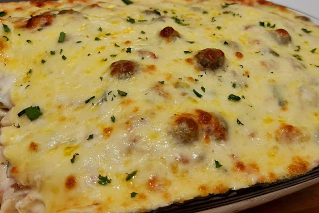 Macarrão Gratinado Cremoso