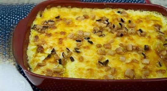 Mandioca Gratinada