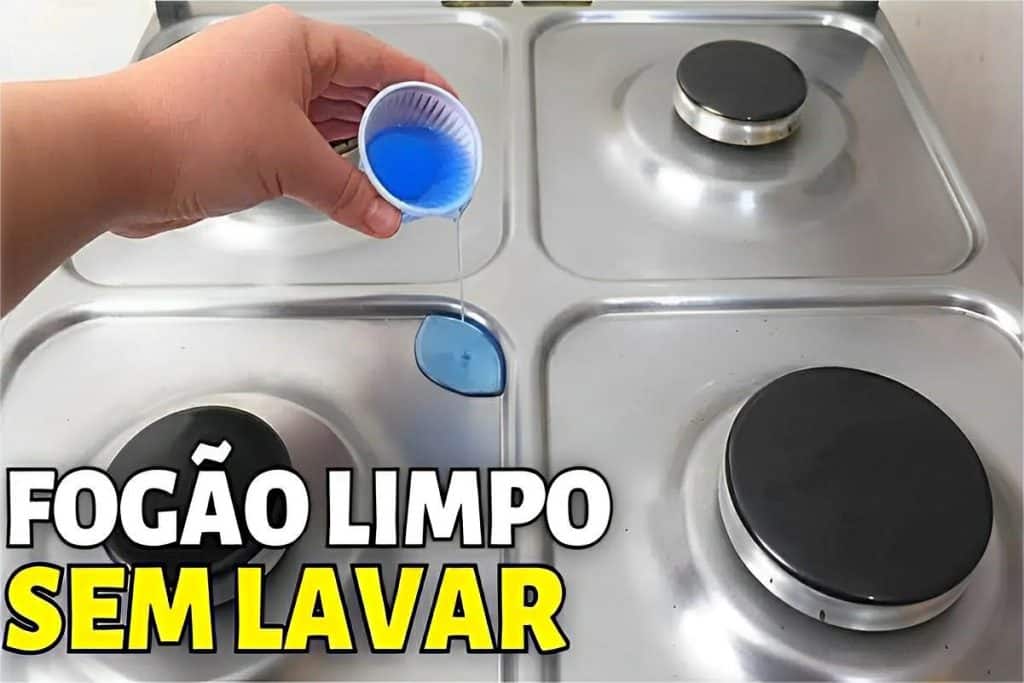 Misturinha Para Limpar Fogão