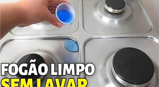 Misturinha Para Limpar Fogão