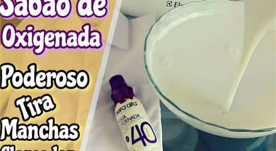 Sabão De Água Oxigenada