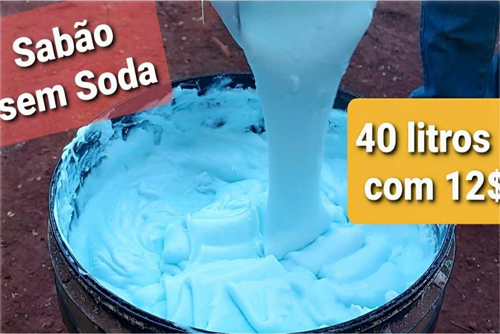 Sabão Líquido Caseiro Sem Soda