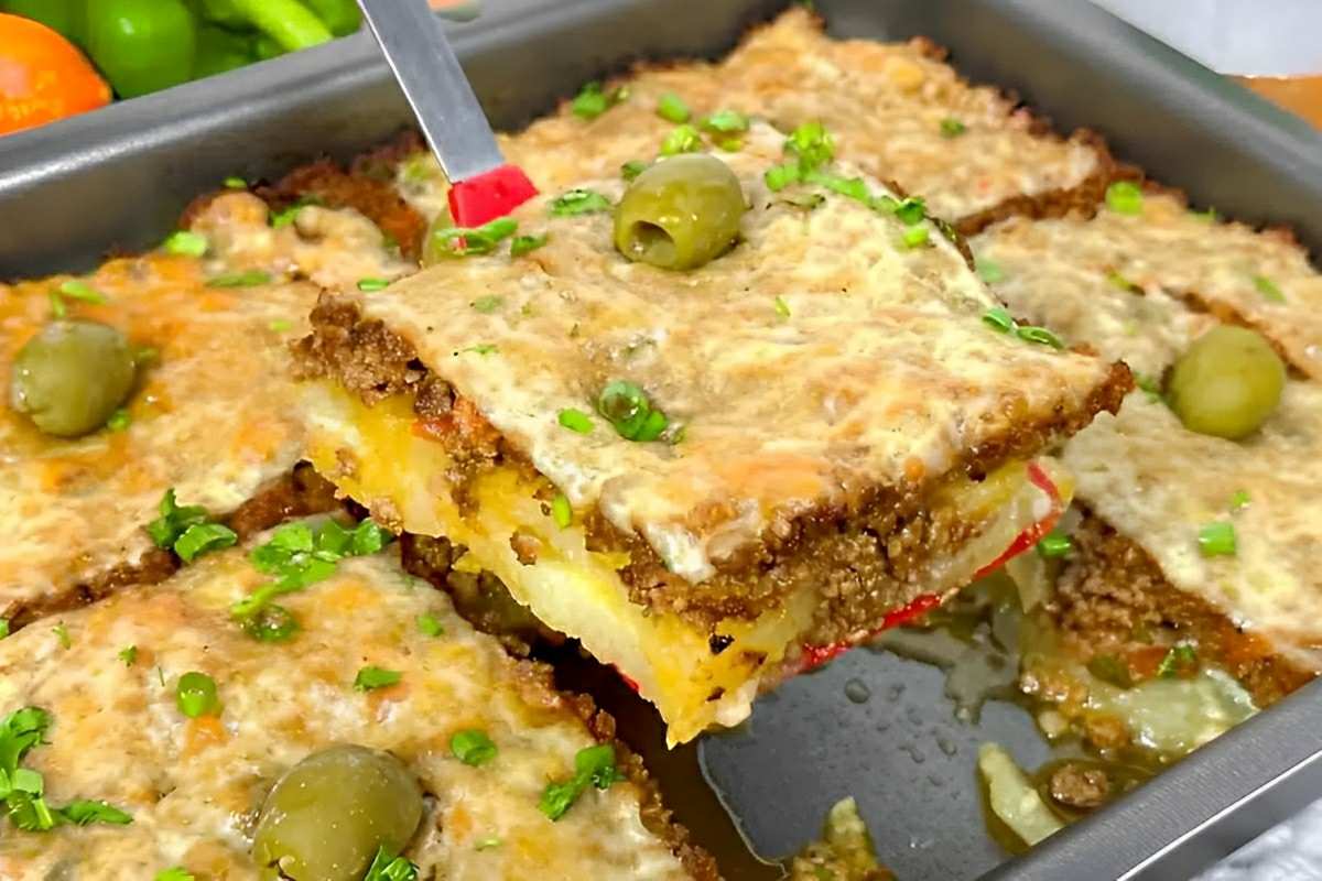 carne moída com batatas