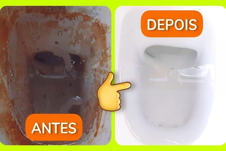 Como limpar vaso sanitário encardido e deixá-lo como novo usando 3 ...