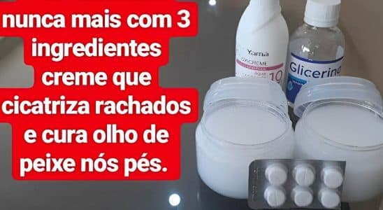 Creme Para Rachaduras Dos Pés