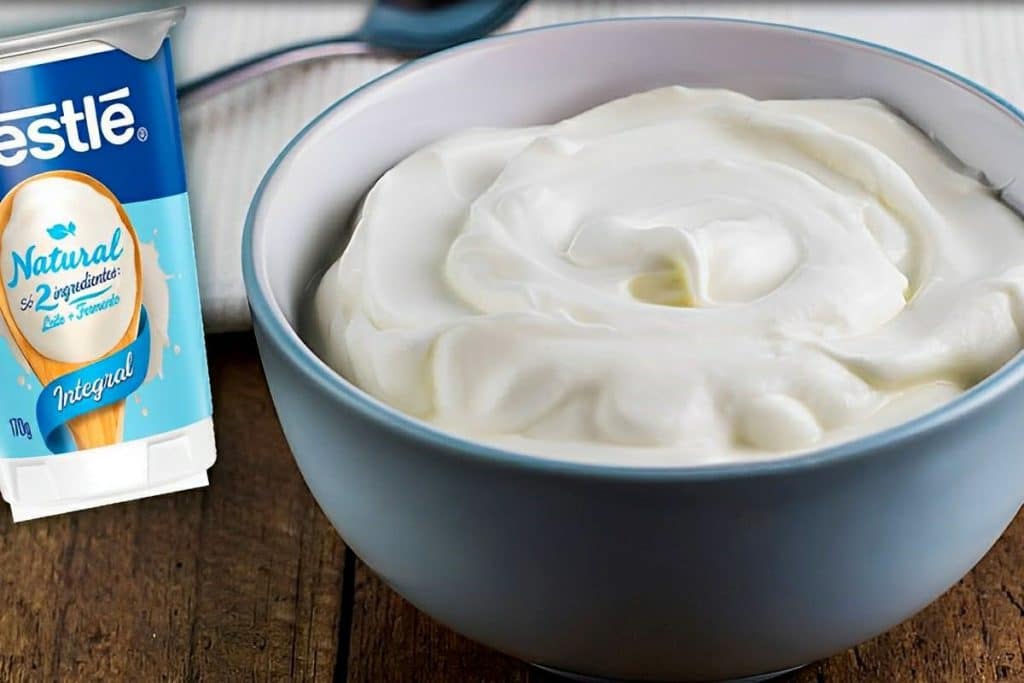 iogurte natural caseiro