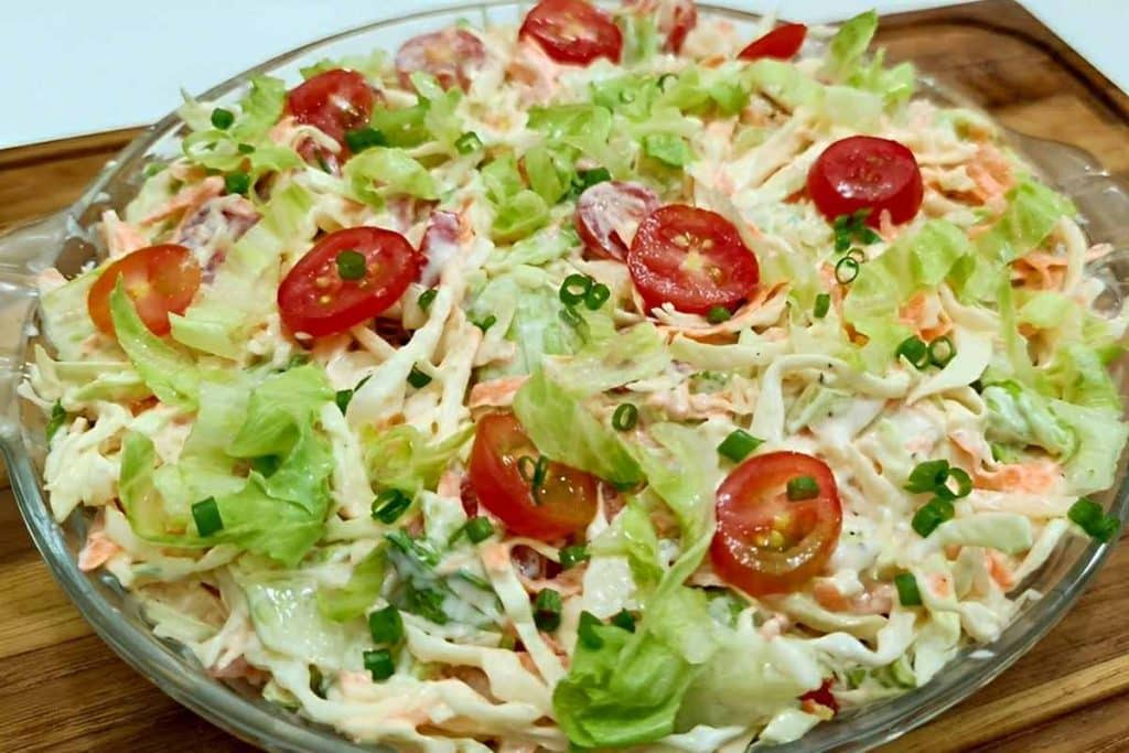 Salada Cremosa De Repolho