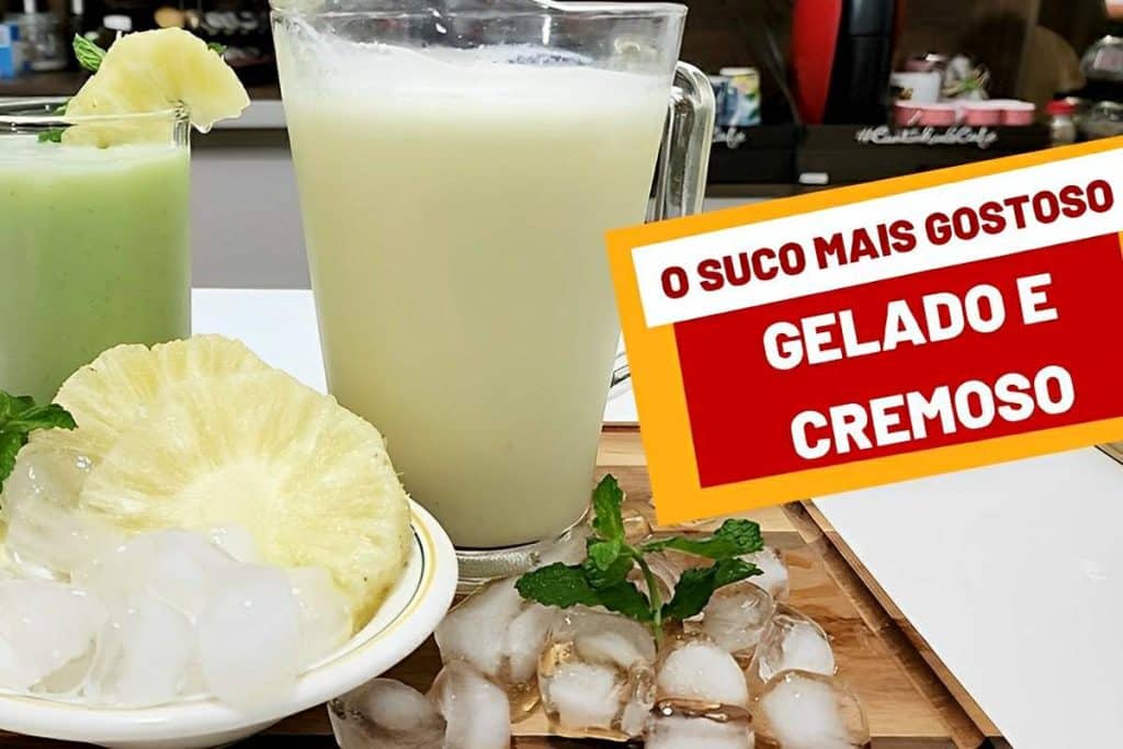 Suco De Abacaxi Cremoso