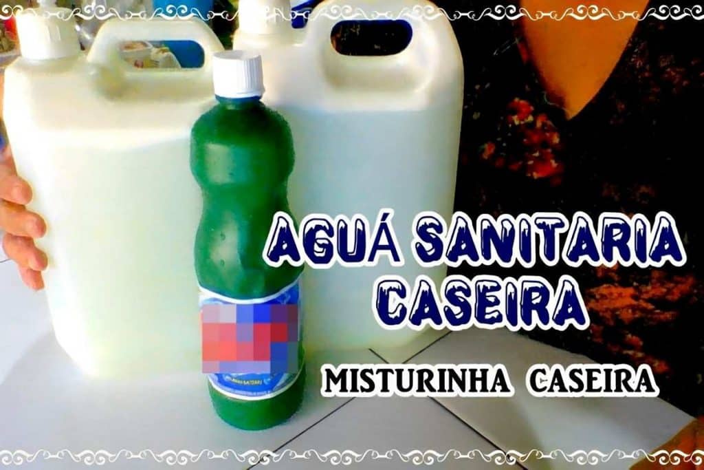 Agua Sanitária Caseira