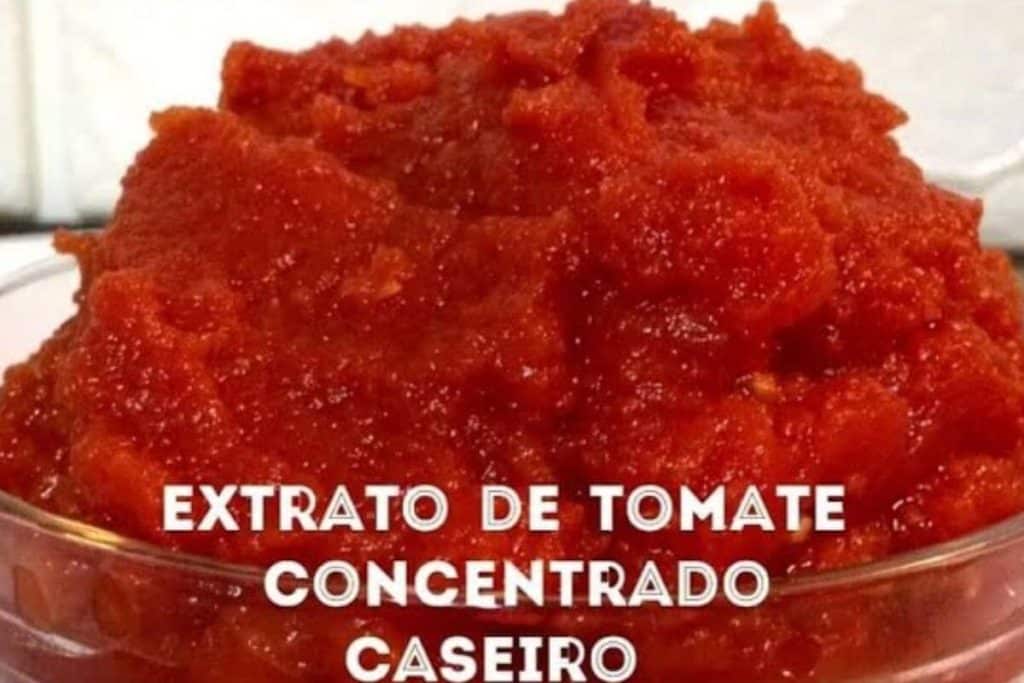 extrato de tomate caseiro