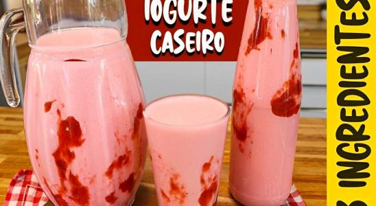 Iogurte caseiro muito simples de fazer e você nem imagina como fica gostoso 1 iogurte caseiro