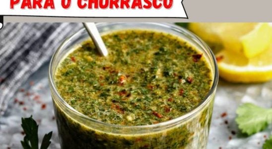 Molho Chimichurri Caseiro