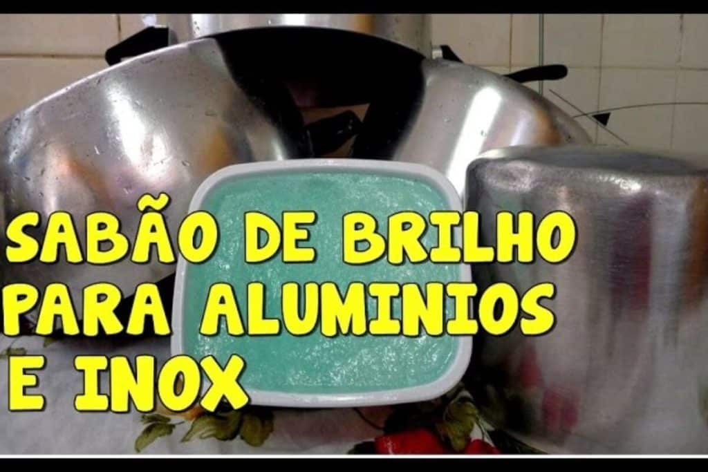 Sabão De Brilho Para Alumínio