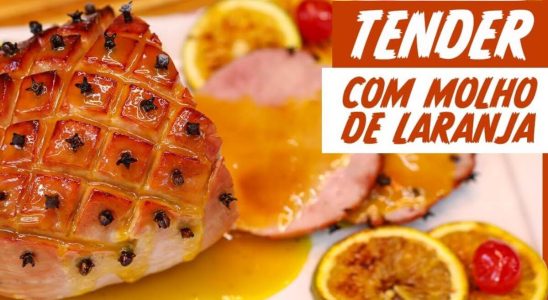 Tender Com Molho De Laranja