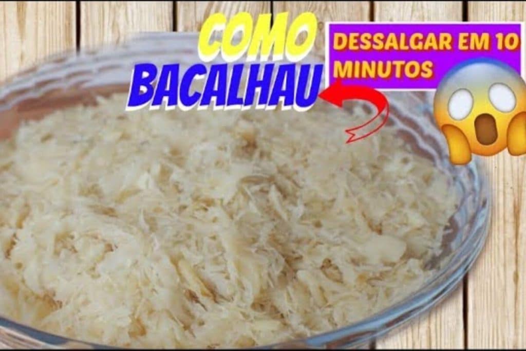 Como Dessalgar Bacalhau