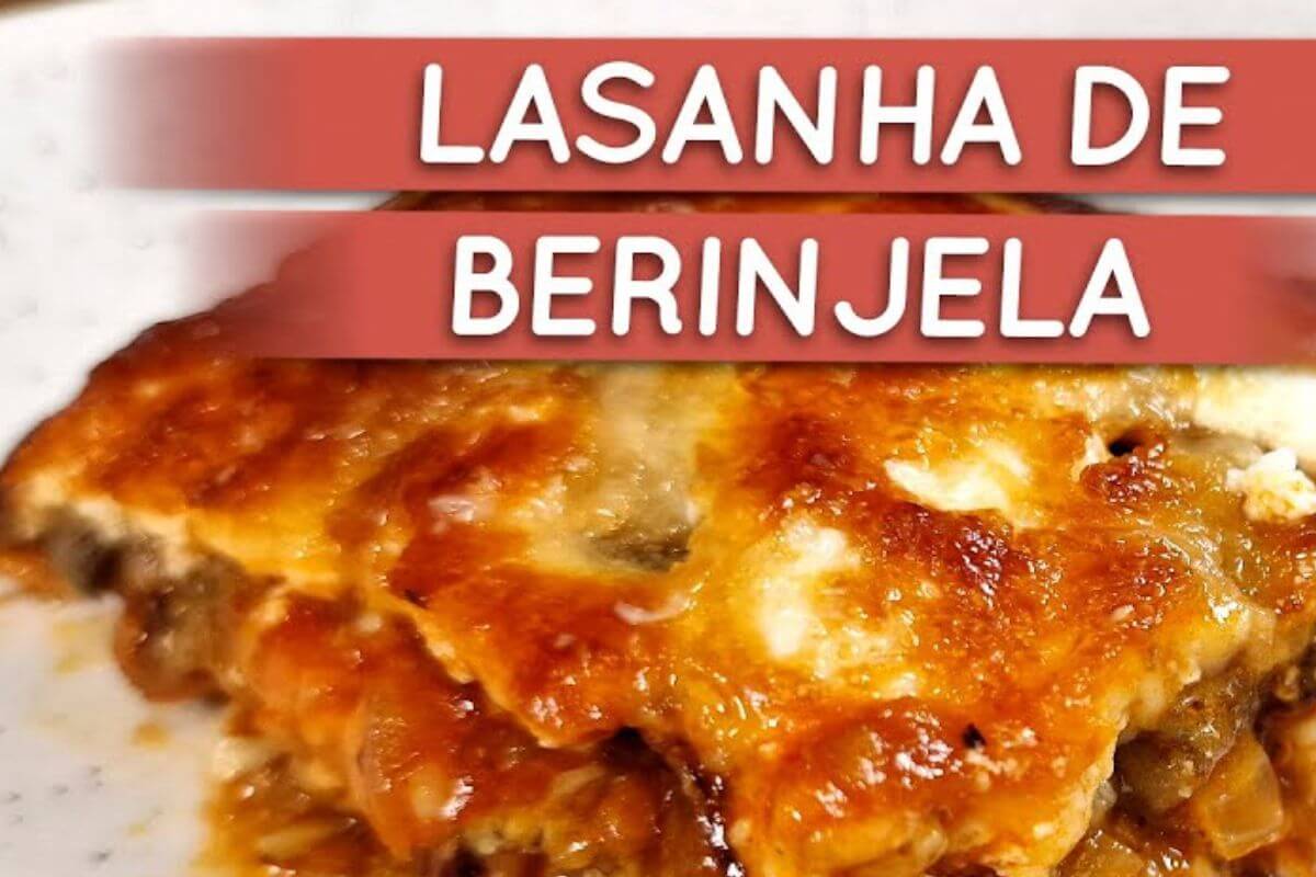 Chef de cozinha ensina a fazer uma lasanha de berinjela sem fritura